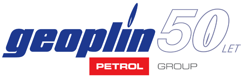 Geoplin 50 Let Logo